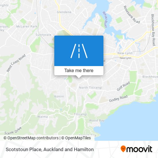 Scotstoun Place map