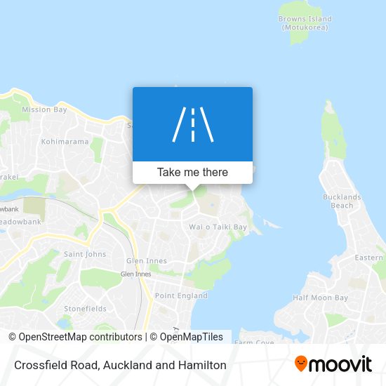 Crossfield Road map