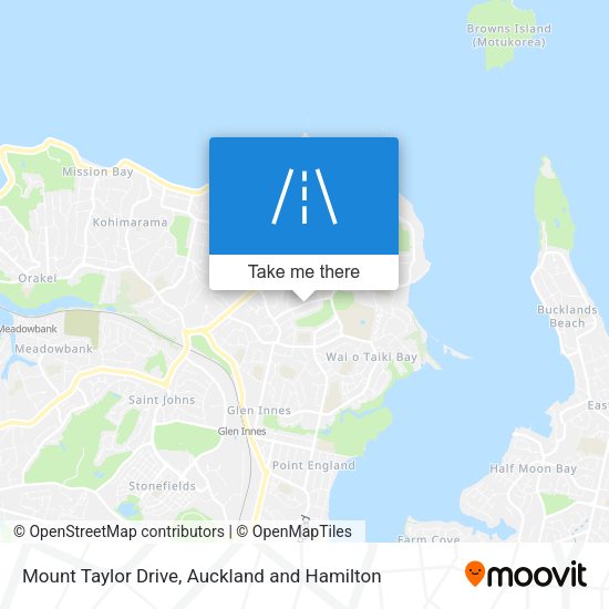 Mount Taylor Drive map