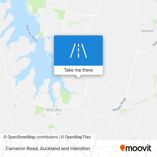 Cameron Road map