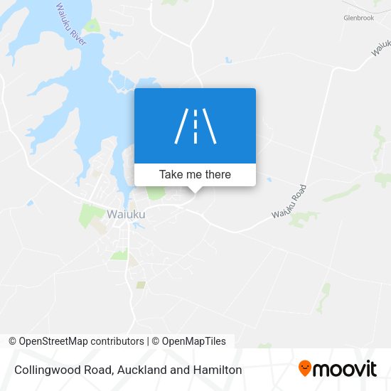Collingwood Road map