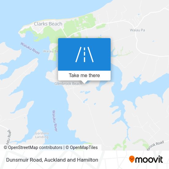 Dunsmuir Road map