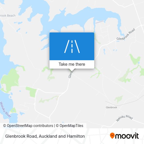 Glenbrook Road map