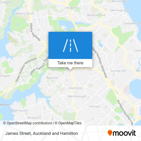 James Street map