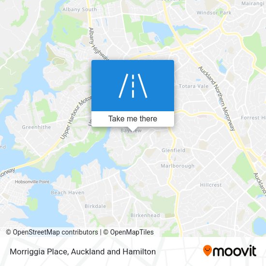 Morriggia Place map