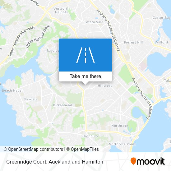 Greenridge Court map
