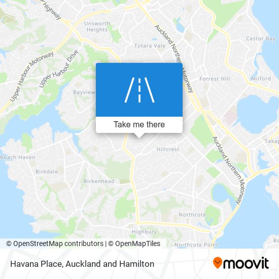 Havana Place map