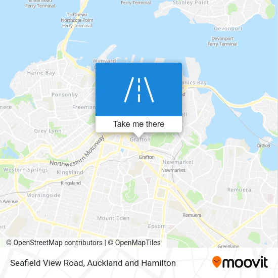 Seafield View Road map