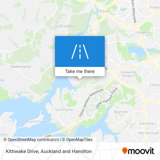 Kittiwake Drive map