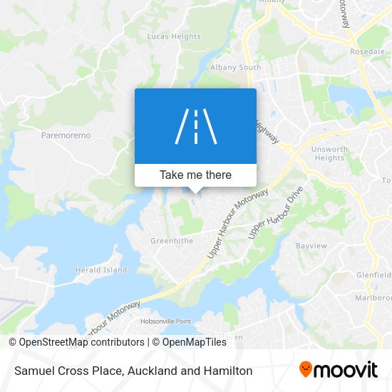 Samuel Cross Place map