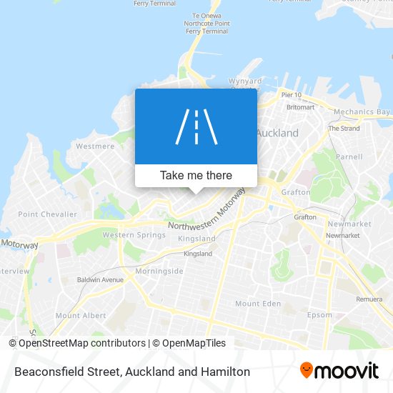 Beaconsfield Street map