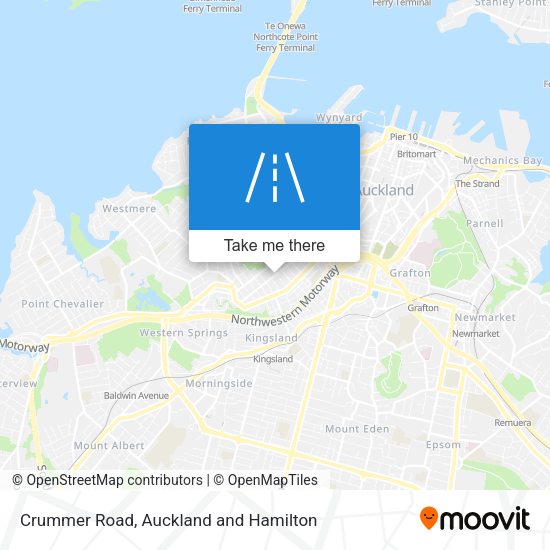Crummer Road map
