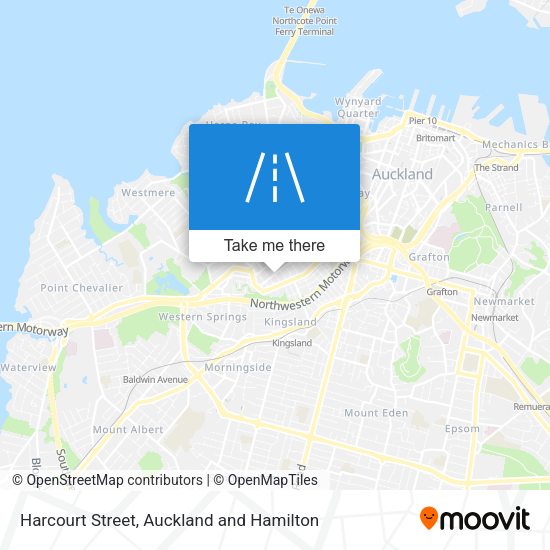 Harcourt Street map