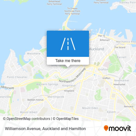 Williamson Avenue map