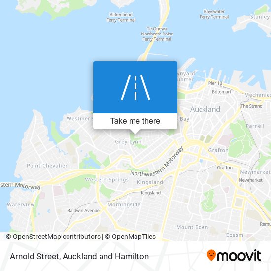 Arnold Street map