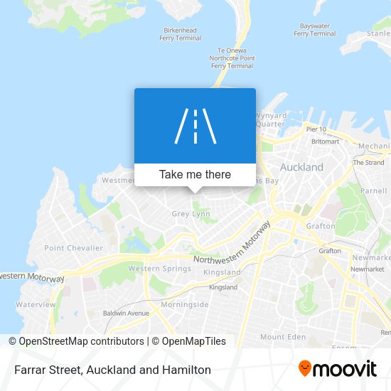 Farrar Street map