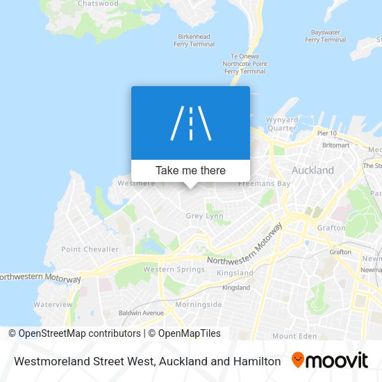 Westmoreland Street West map