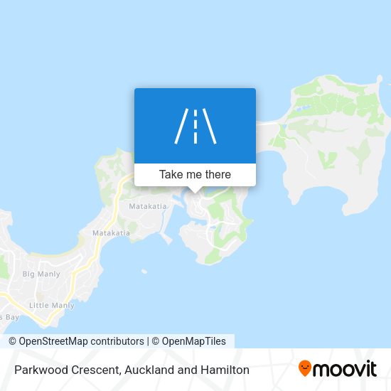 Parkwood Crescent map