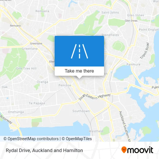 Rydal Drive map
