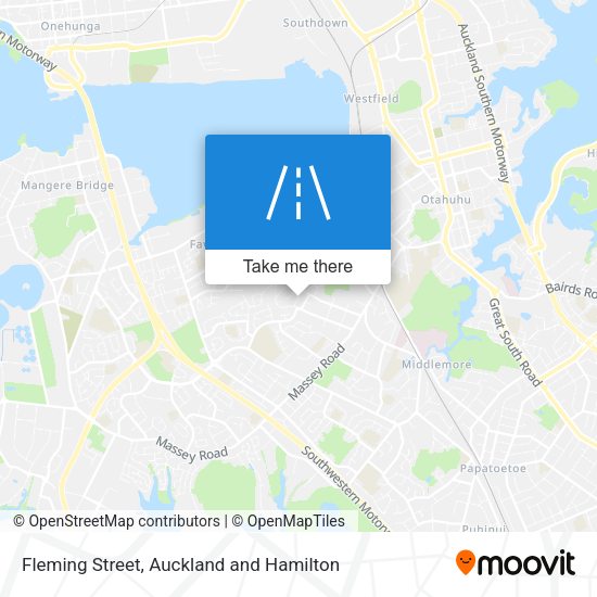 Fleming Street map