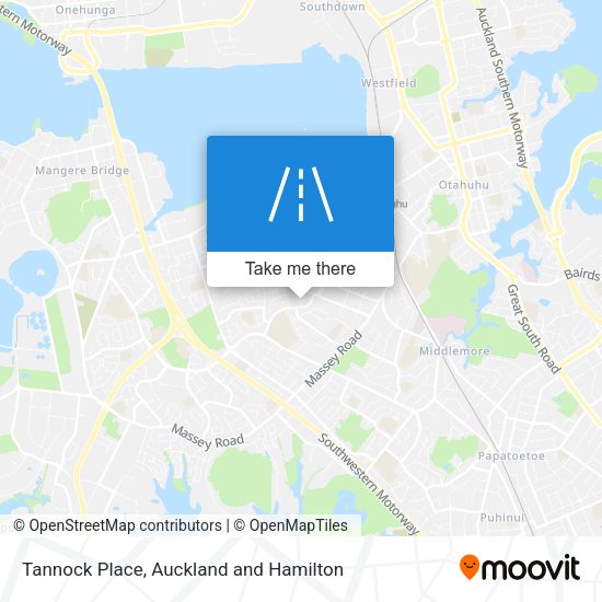 Tannock Place map