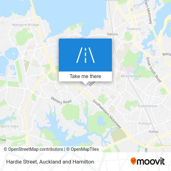 Hardie Street map