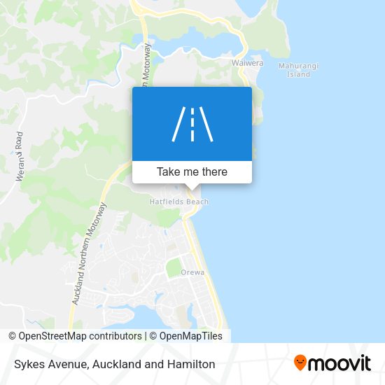 Sykes Avenue map