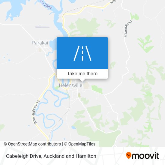 Cabeleigh Drive map