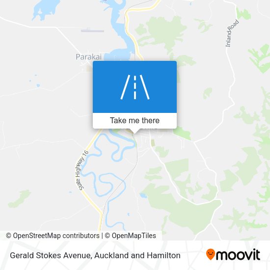 Gerald Stokes Avenue map