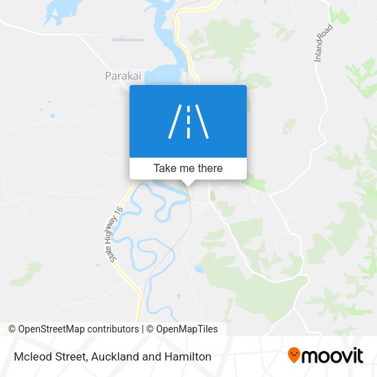 Mcleod Street map