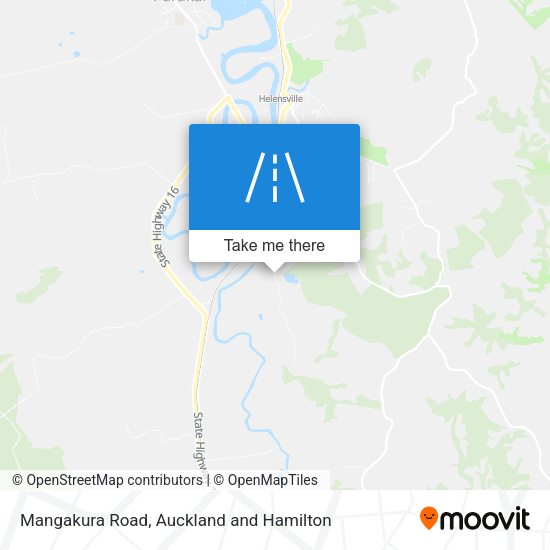 Mangakura Road map
