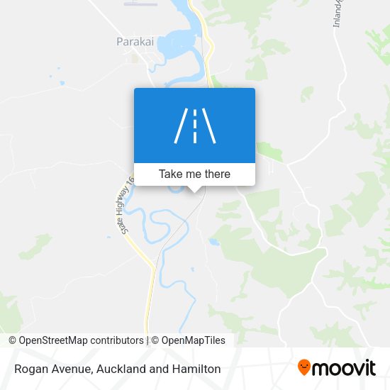 Rogan Avenue map