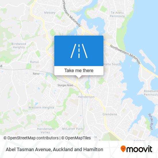 Abel Tasman Avenue map