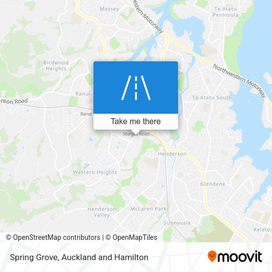 Spring Grove map