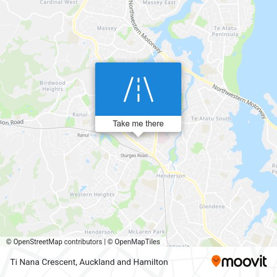 Ti Nana Crescent map