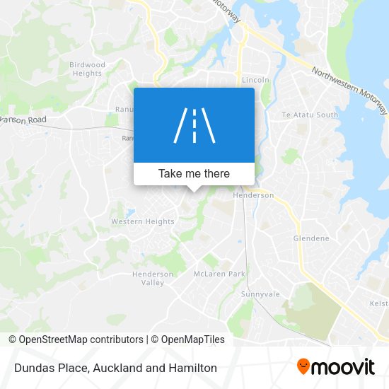 Dundas Place map
