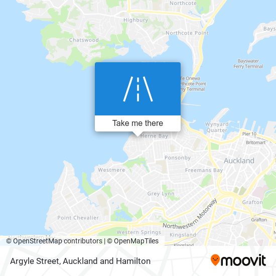 Argyle Street map