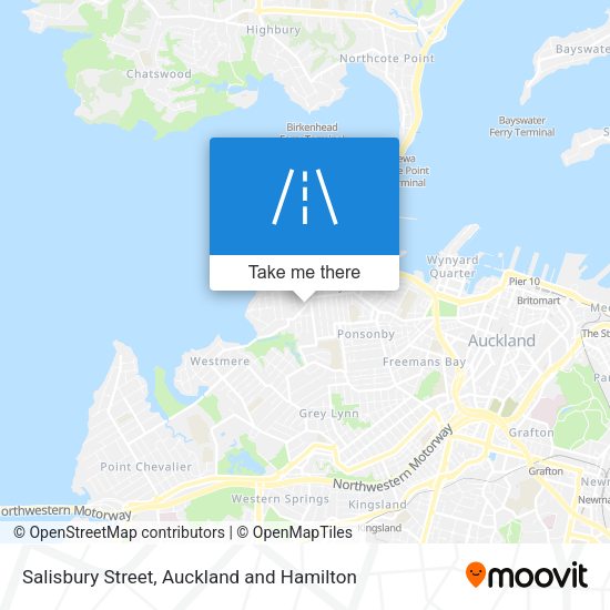 Salisbury Street map