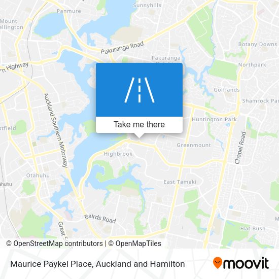 Maurice Paykel Place map