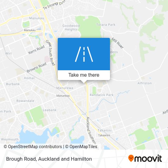 Brough Road map