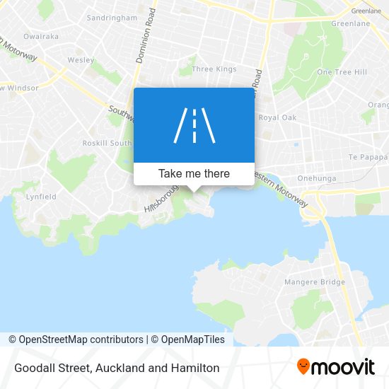 Goodall Street map