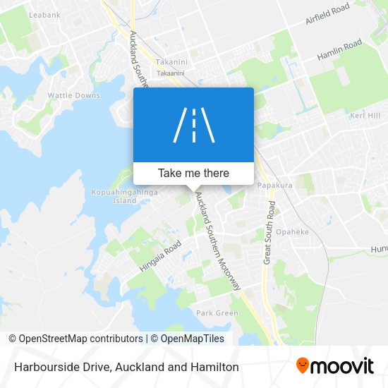 Harbourside Drive map