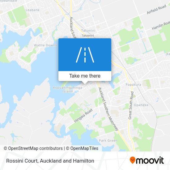 Rossini Court map