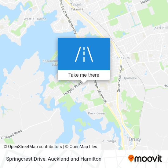 Springcrest Drive map