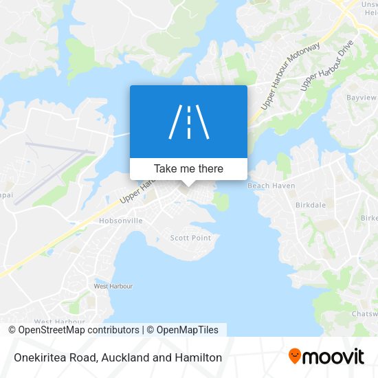 Onekiritea Road map