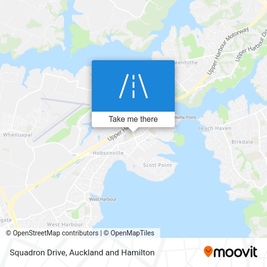 Squadron Drive map