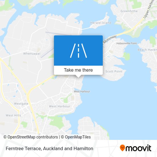 Ferntree Terrace map
