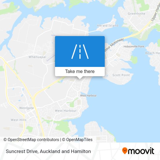 Suncrest Drive map