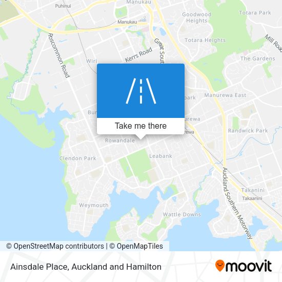 Ainsdale Place map