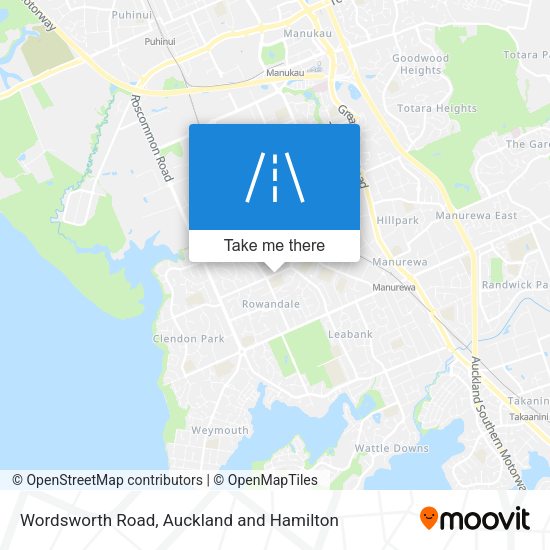 Wordsworth Road map